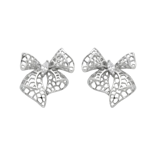 Silver Whisper Earrings
