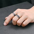 Engraved Steel Ring